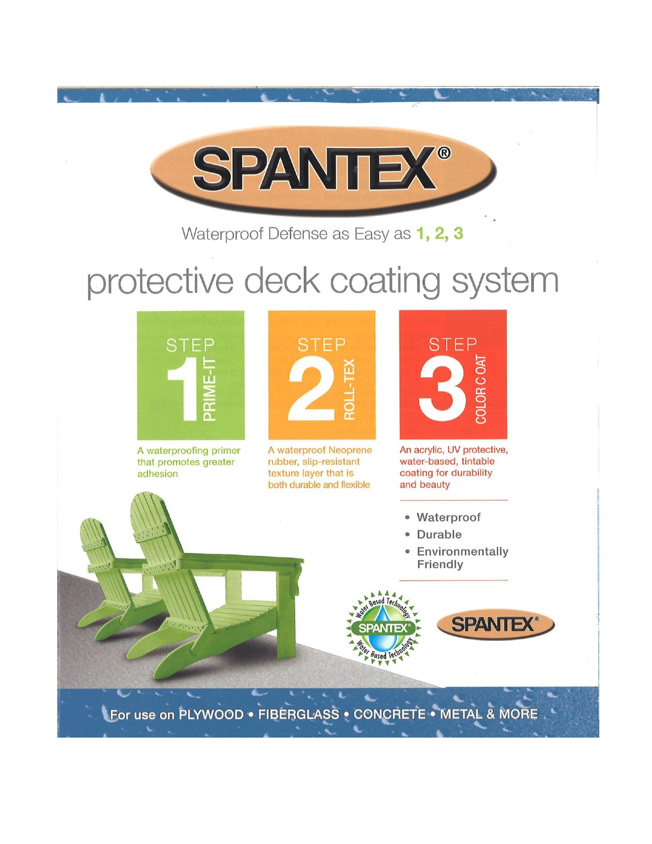Brochure – Spantex – Waterproof Deck Coating